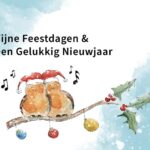 doortje.NL vogelillustratie natuurillustratie feestdagen kerstkaart knuffelvogeltjes